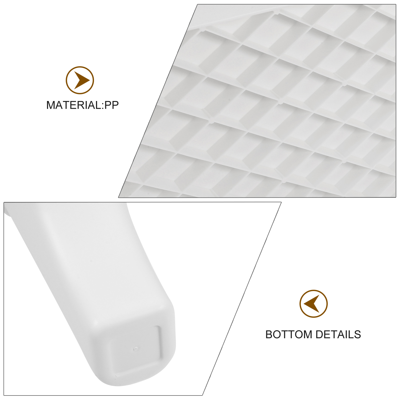 Potty Stool for Adults Toilet Step Stool Bathroom Squatting Comfortable Size Improve Everyday Toilet Experience