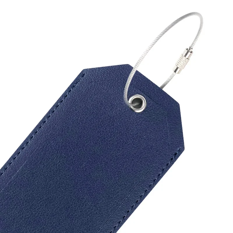 女性男性スーツケース用荷物タグトラベルアクセサリーファッションソリッドカラーPUレザースーツケースバッグラベルタグ名IDアドレス