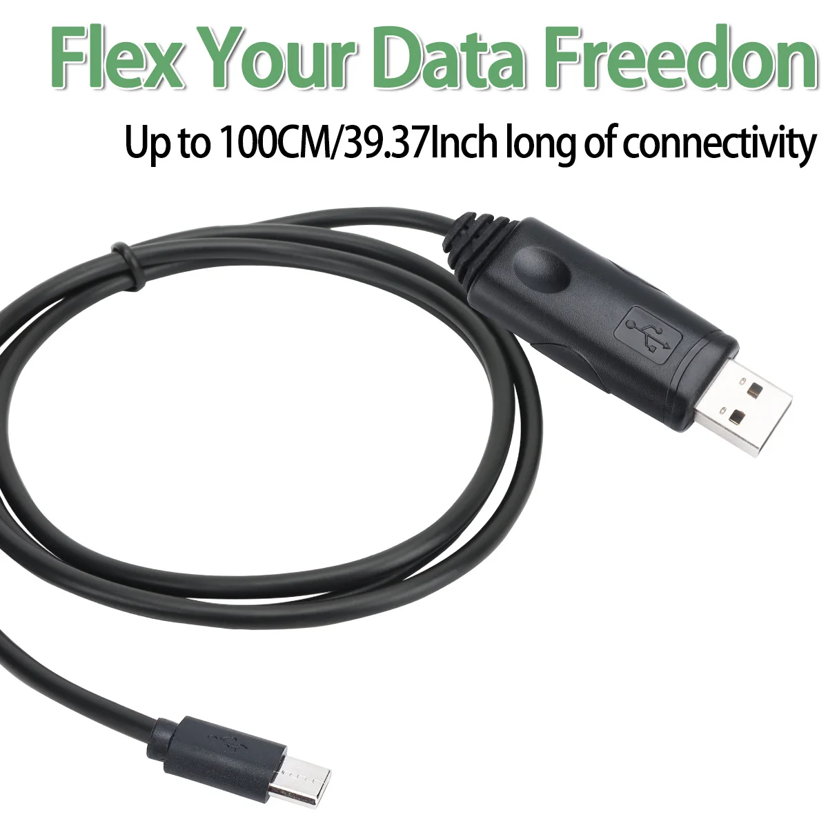 Cabo de programação usb original tipo-c para radio UV-98 plus UV-99 bajeton DM-5000 DM-6000 radtel RT-880 RT-880G RT-6D rádio amador