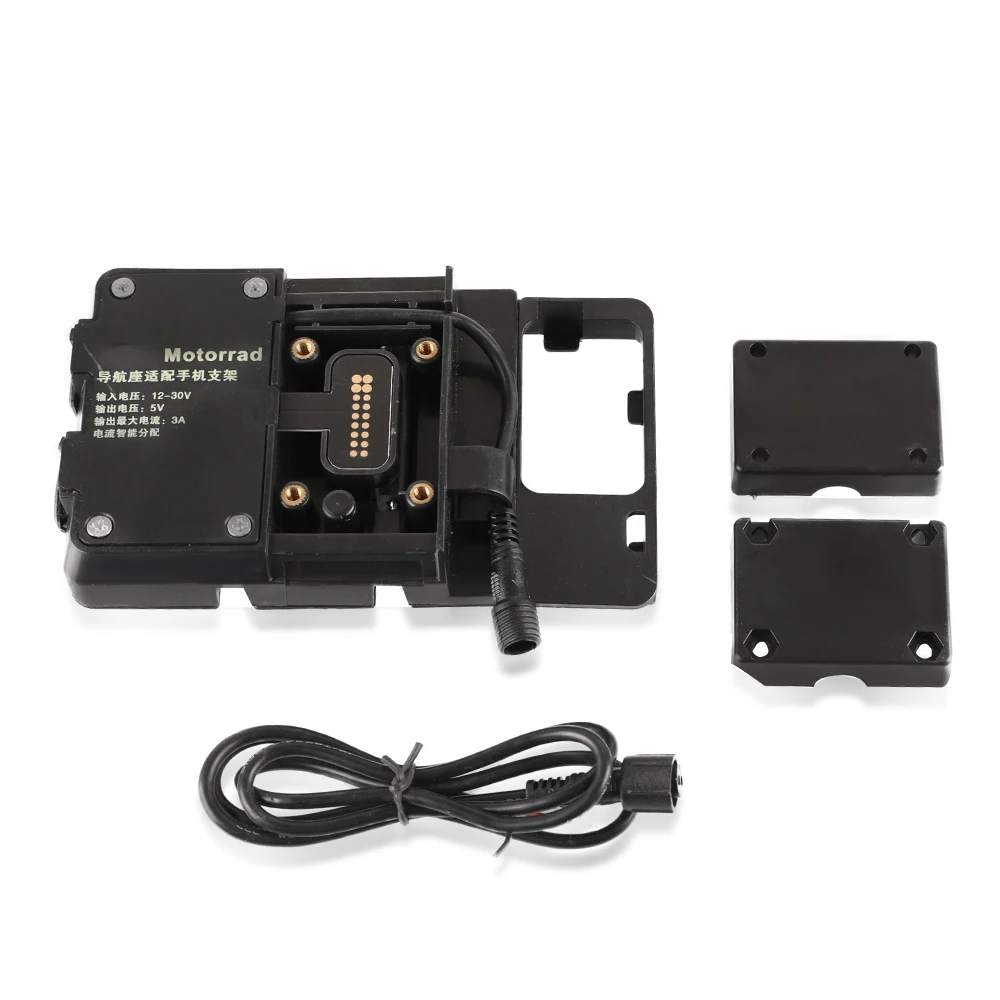 GS 1250 1200 pieza de motocicleta soporte de navegación de carga de teléfono USB soporte para BMW S1000XR S 1000 XR 100XR R1200 RS GS 2013-2023