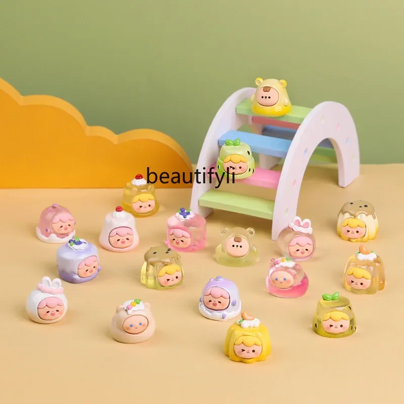女の子のためのゼリープリンバッグ,誕生日プレゼント,ミニオーナメント,小学生の賞品
