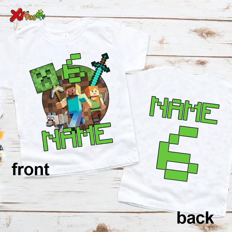 Camisa de 9 cumpleaños para niño, traje de 10 cumpleaños, camiseta con tema de verano, trajes a juego para niños, camiseta de cumpleaños, camisas para niños de 8 a 7 a y 6 años