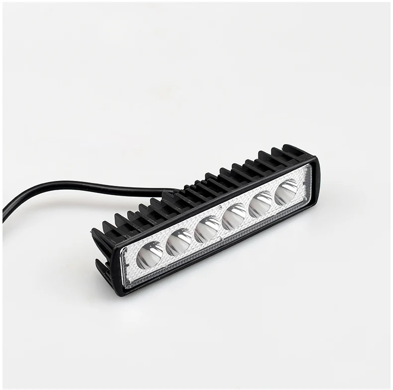 6 LED Car Work Light High Bright Spotlight Universal Offroad Automobile Truck Driving Fog Headlights DRL Driving Lamp 12V