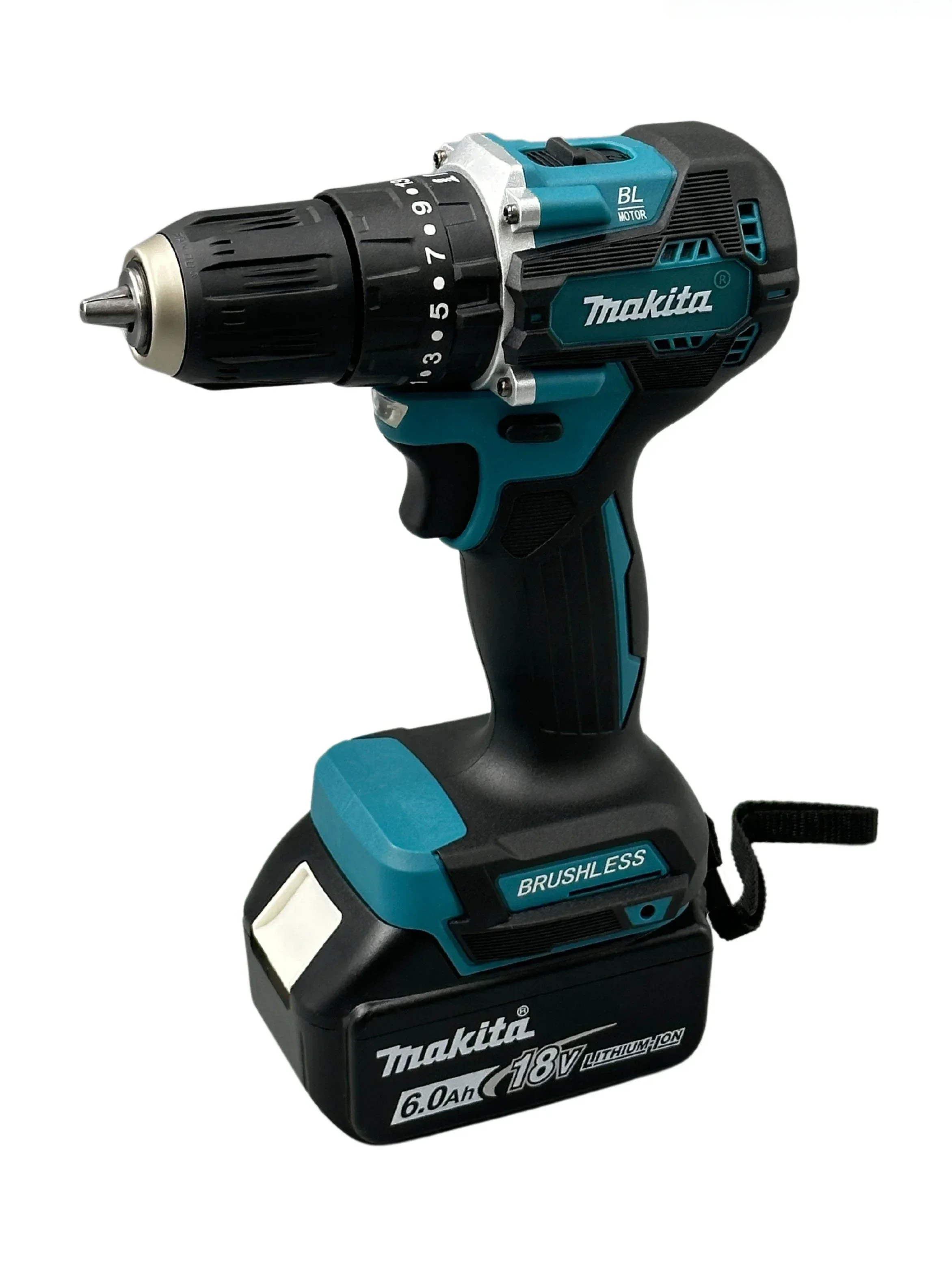 Makita DDF487 Schroevendraaier Draadloze Slagboormachine 18V Elektrische Variabele Snelheid Borstelloze Motor Impact Power Tools Boormachine