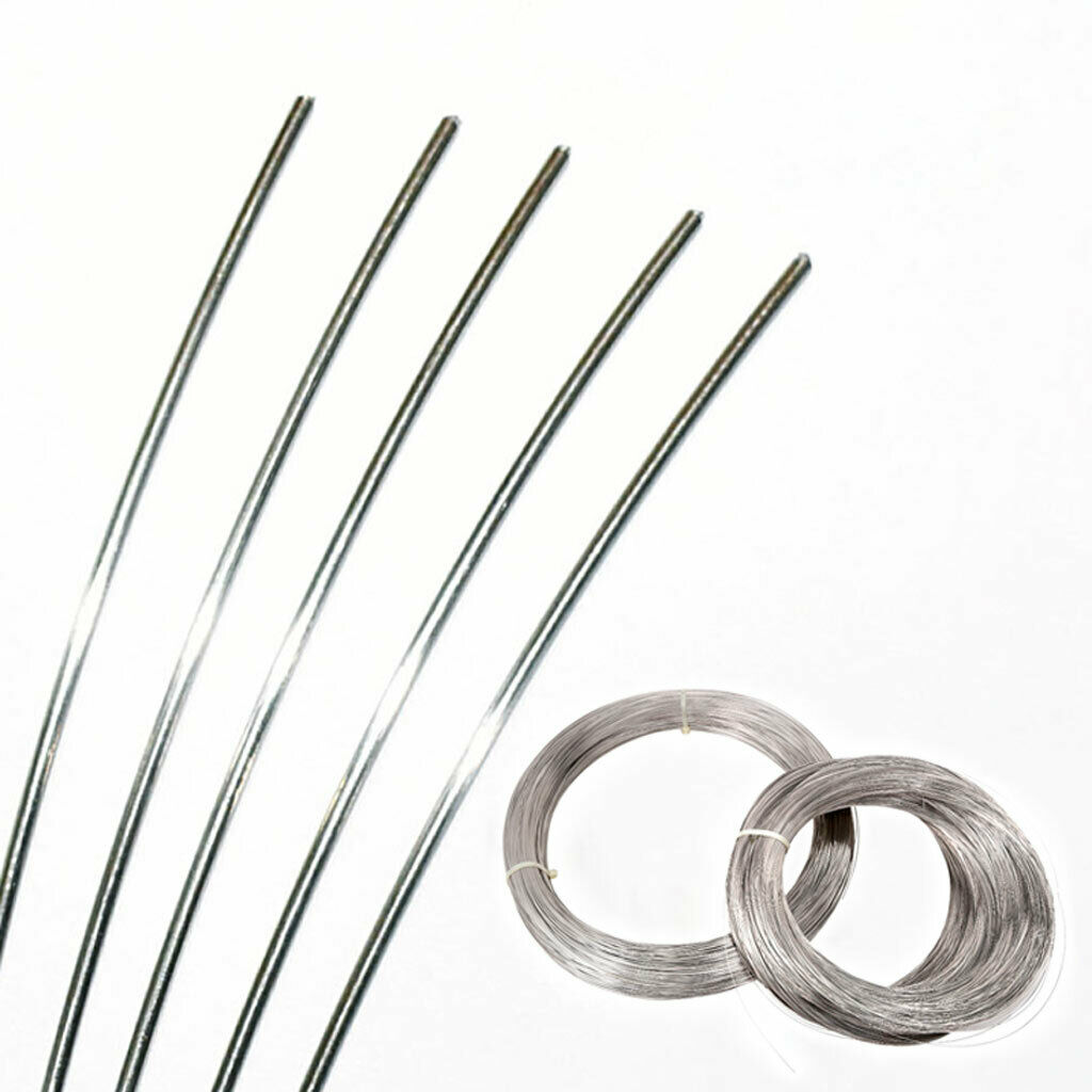 Filo a molla in acciaio inossidabile 304 da 2/5 m Diametro filo duro 0,4/ 0,5/ 0,6/ 0,7/ 0,8/ 1,0/ 1,2/ 1,3/ 1,5/ 1,6/ 1,8/ 2,0 mm