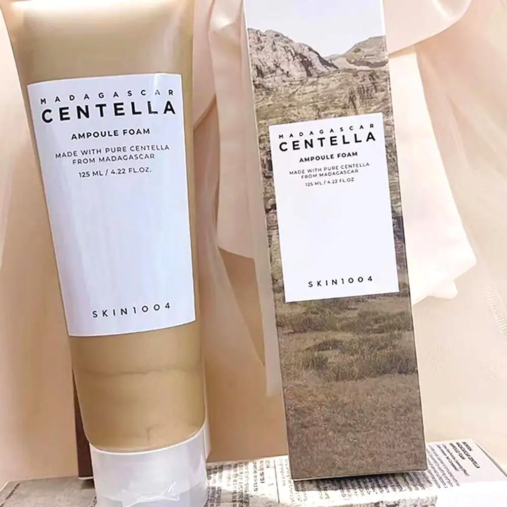 새로운 하이엔드 스킨1004 히말라야 솔트 센텔라 아시아티카 클렌저 딥 클렌징 폼 125ml, 모공을 막는 불순물을 제거합니다