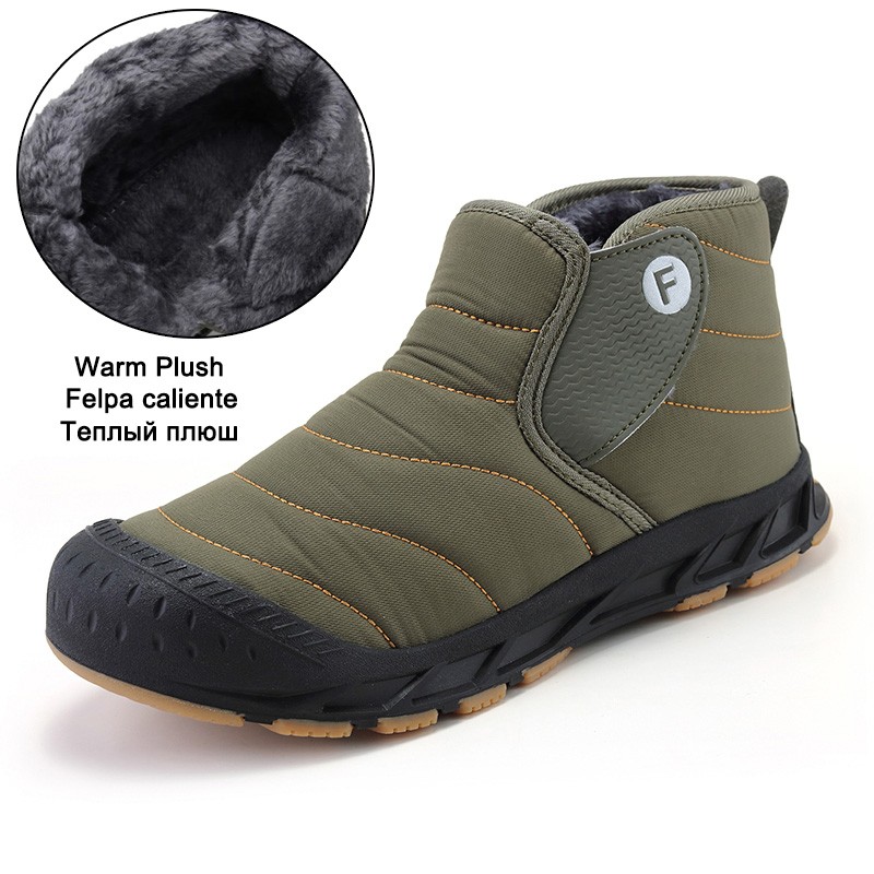 Winter Männer Schnee Stiefel Warme Pelz Große Größe 29-47 Unisex Stiefeletten Lange Plüsch Outdoor Herren Turnschuhe Wasserdichte männliche Casual Schuhe