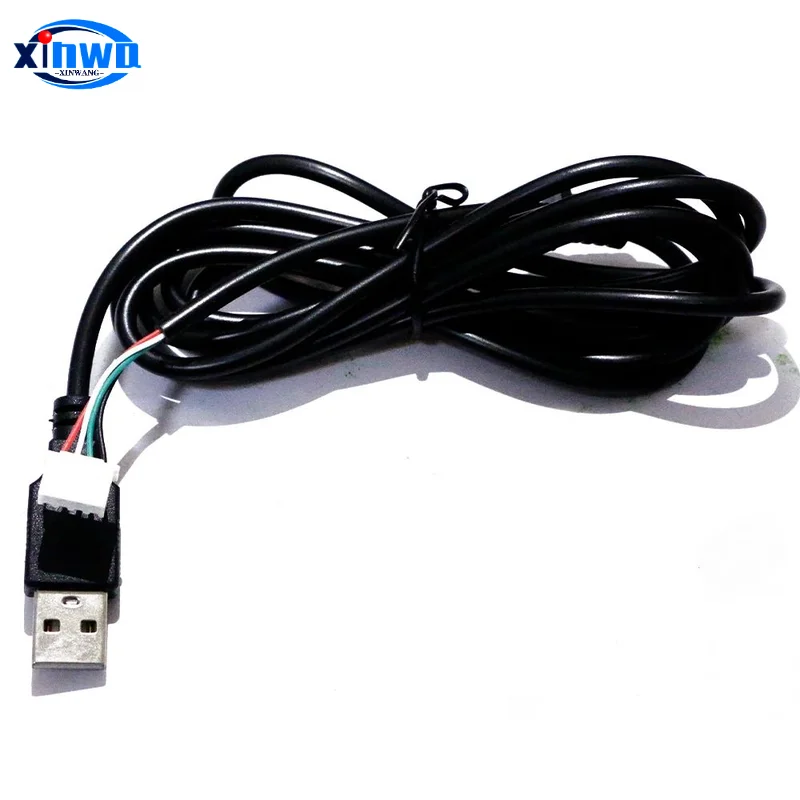 Xh 2.0 4-poliges USB-USB-Kabel für Encoder-Board-Arcade-Spiel mit Null-Verzögerung Joystick-Controller-Abschirmung Kabelbaum Hitbox PC ps3
