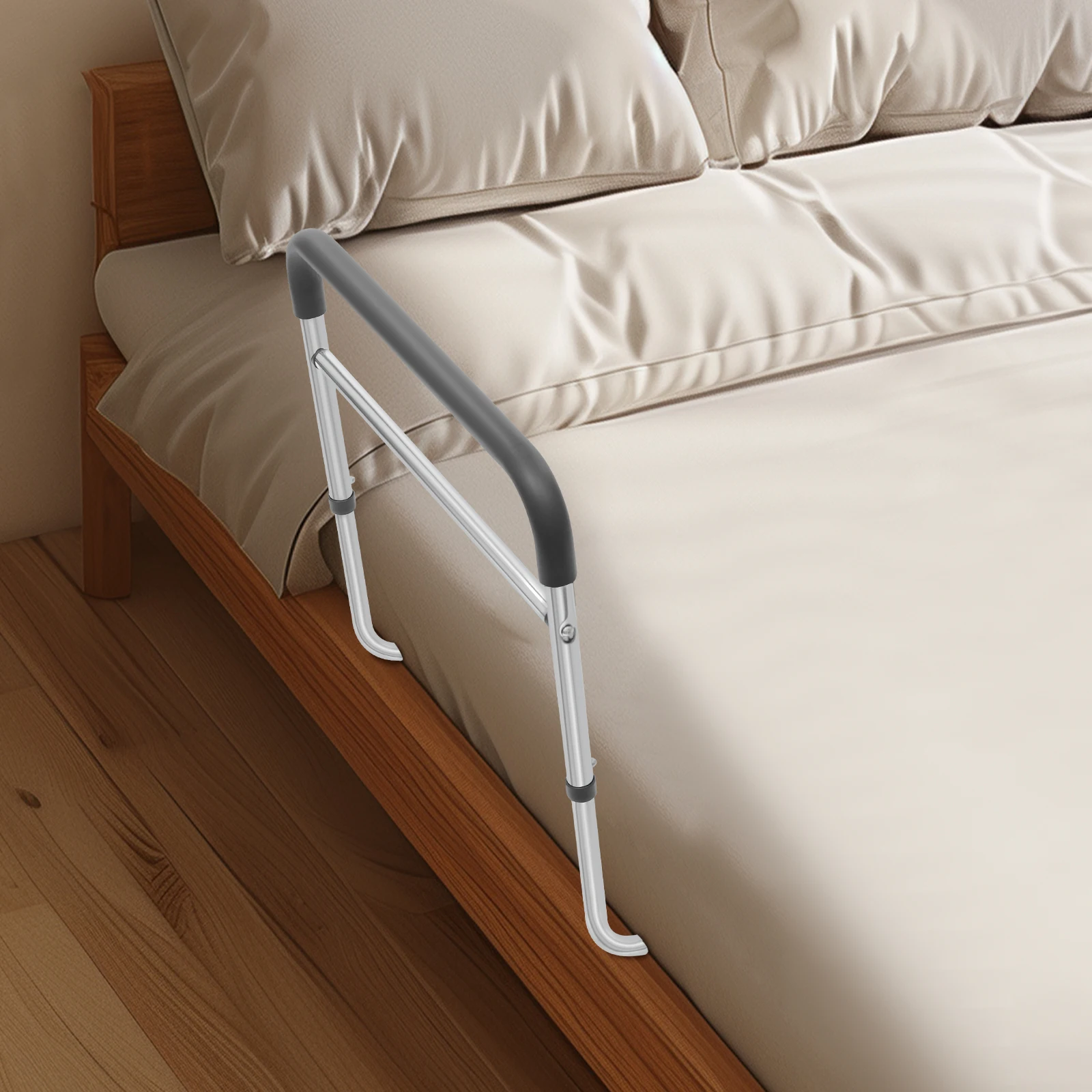 Rieles de cama para personas mayores y adultos, seguridad con alturas ajustables, soporte de asistencia, barandillas laterales para personas mayores, herramientas clásicas para dormitorio en casa