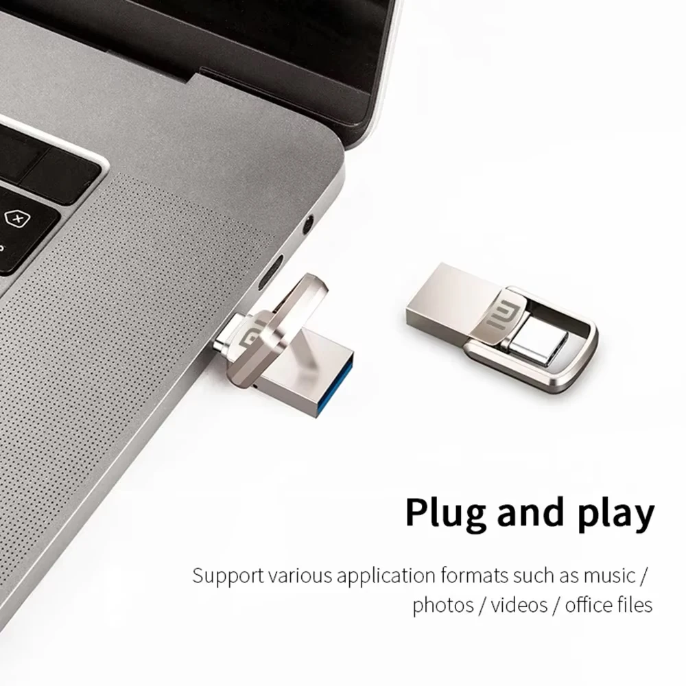 Xiaomi Flash Drives 2TB USB 3.2 Mini High Speed Metal Pendrive 1TB 512GB Stick Portable Drive Waterproof Memoria Storage U Disk