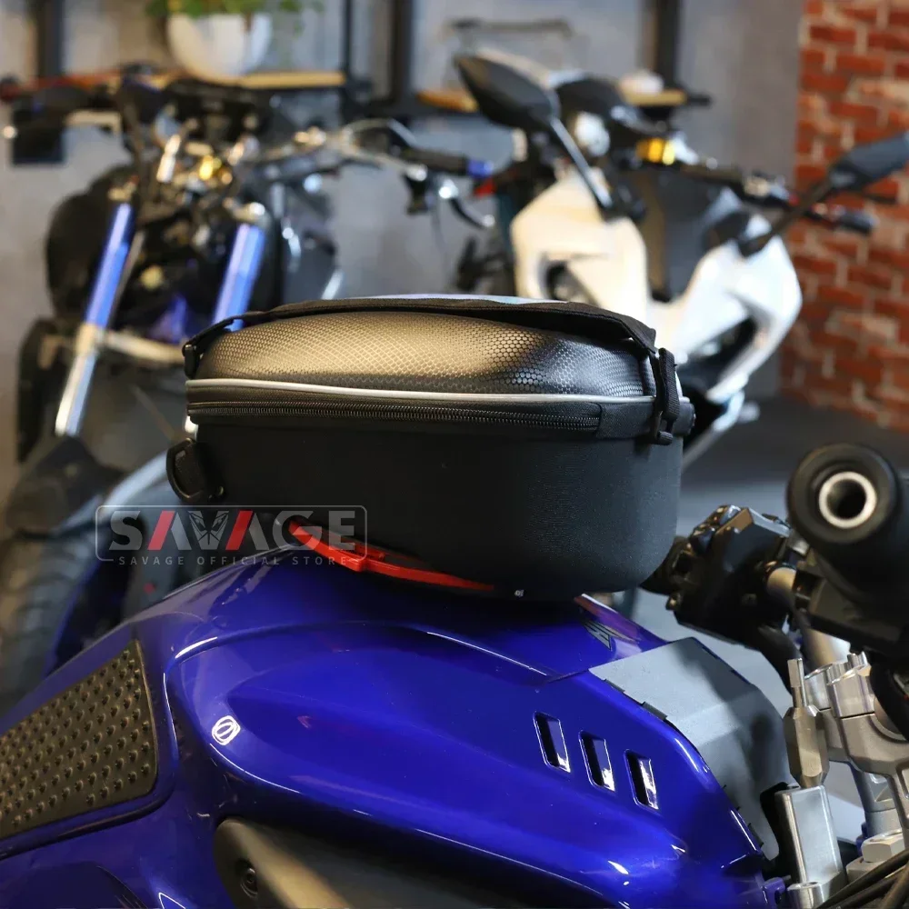 Bolsa de depósito para motocicleta, mochila para YAMAHA FZ6 FZ8 FZ1 XJ6 MT03 MT25 MT10 YZF R1 R3 R6 R7 XSR 125 155 XJR FJR 1300, equipaje de carreras
