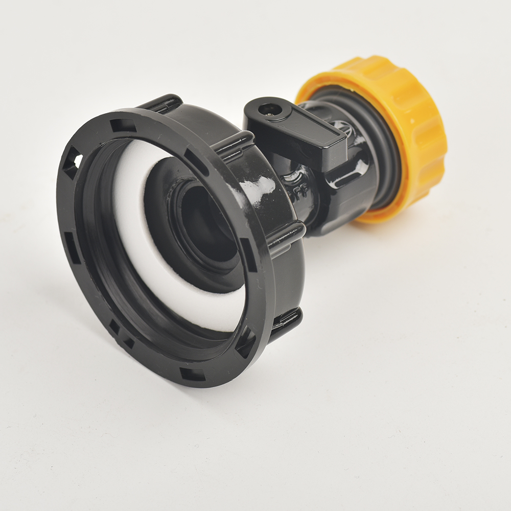 Adaptador de tanque de agua IBC de 1000L, accesorios de barril de tonelada, con conector de manguera rápida de jardín de 1/2 3/4 pulgadas, accesorio de válvula para el hogar y el jardín
