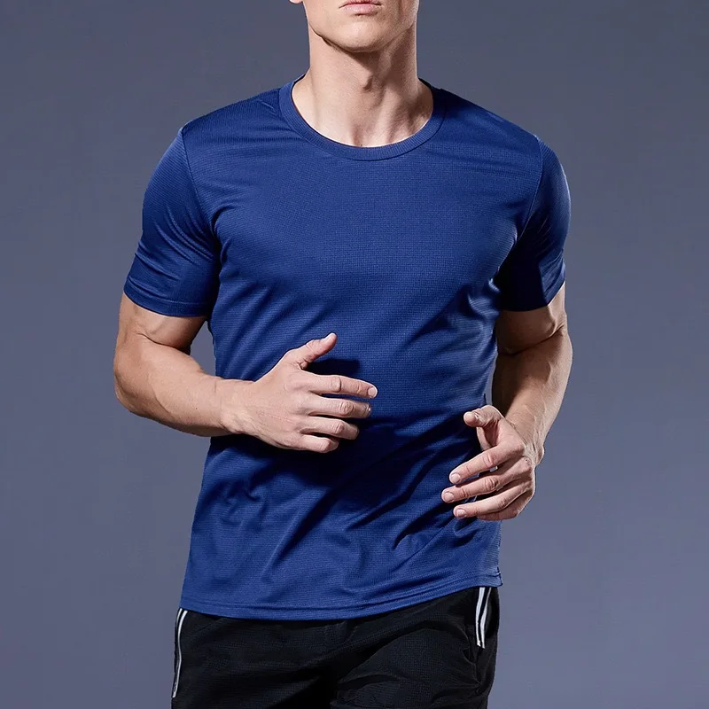 Camisetas para correr para hombre, Camiseta deportiva de compresión de secado rápido, camisetas deportivas para gimnasio, camisetas para correr, camisetas de fútbol, ropa deportiva para hombre