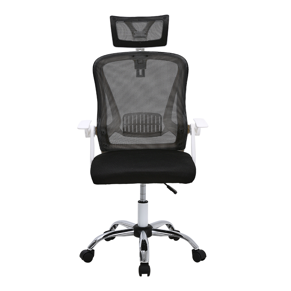 Mesh Office Chair with Headrest Ergonomic Computer Desk Chair Lumbar Support Swivel Office Chair