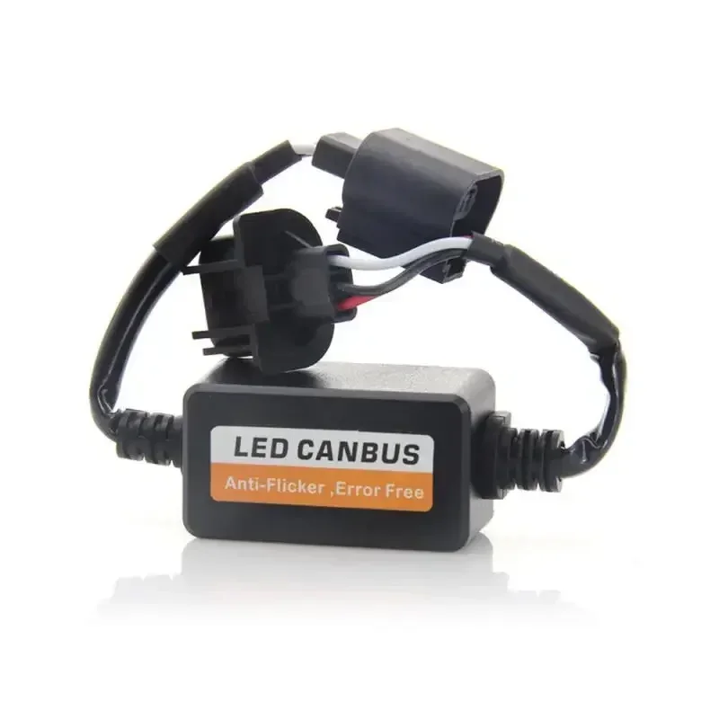1 ~ 4PCS LED Canbus ไฟหน้ารถข้อผิดพลาดฟรีตัวต้านทานสําหรับ SUV หมอกไฟ H4 H7 H1 H11 9006 9007 อะแดปเตอร์ anti-Flicker การรบกวน