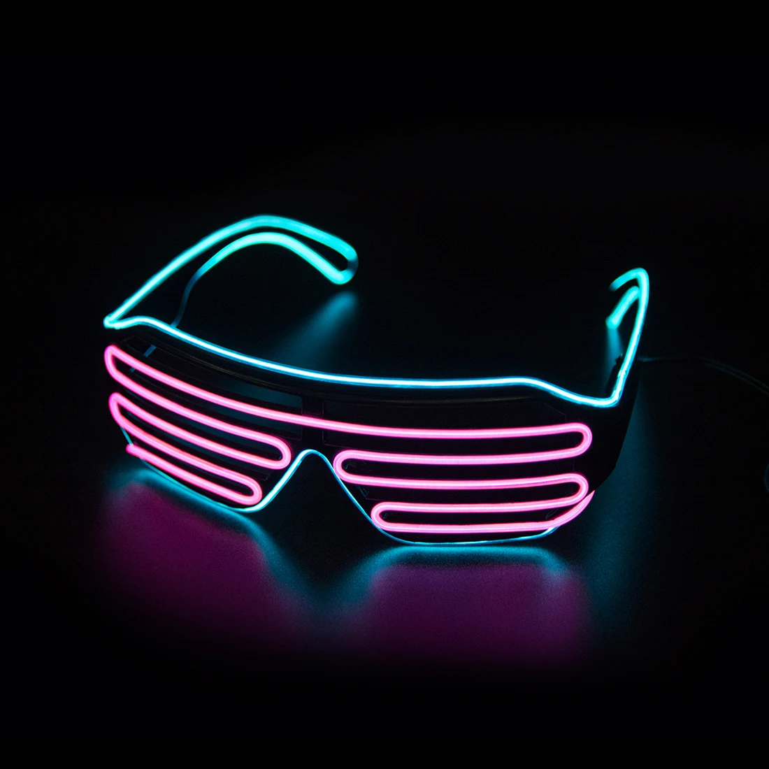 光るメガネ LED Gafas 発光ブリルネオンクリスマスグローサングラス点滅ライトガラスパーティー用品小道具衣装新しい