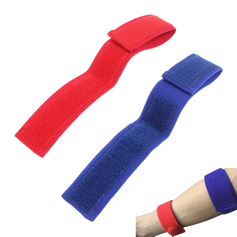 2Pcs Medical Hemodialysis Tourniquet พยาบาลเฉพาะ Dialysis Plus ยืดหยุ่น Venous Hemostatic สายคล้องคอ 2 สี