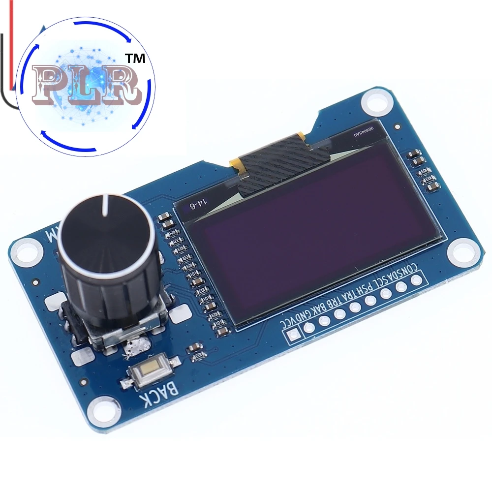 PULAR 1~10PC ホワイト/ブルー LCD 0.96/1.3 インチ OLED ディスプレイ画面と EC11 ロータリーエンコーダーモジュール IIC インターフェースを組み合わせた Arduino 用