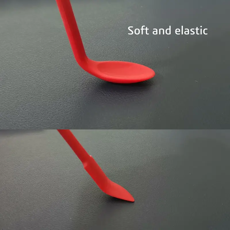 1 PC Double-End ซิลิโคนซีล WAX Spatula เครื่องมือ,Multifunction WAX Seal ผัด Sticks, ซิลิโคนทนความร้อน Scraper สําหรับซีล