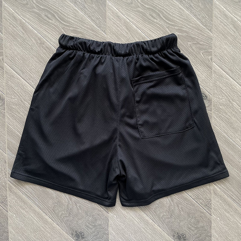 Homens Mulheres Malha Calças com Cordão Billionaire BLACKOUT BILL NET Shorts
