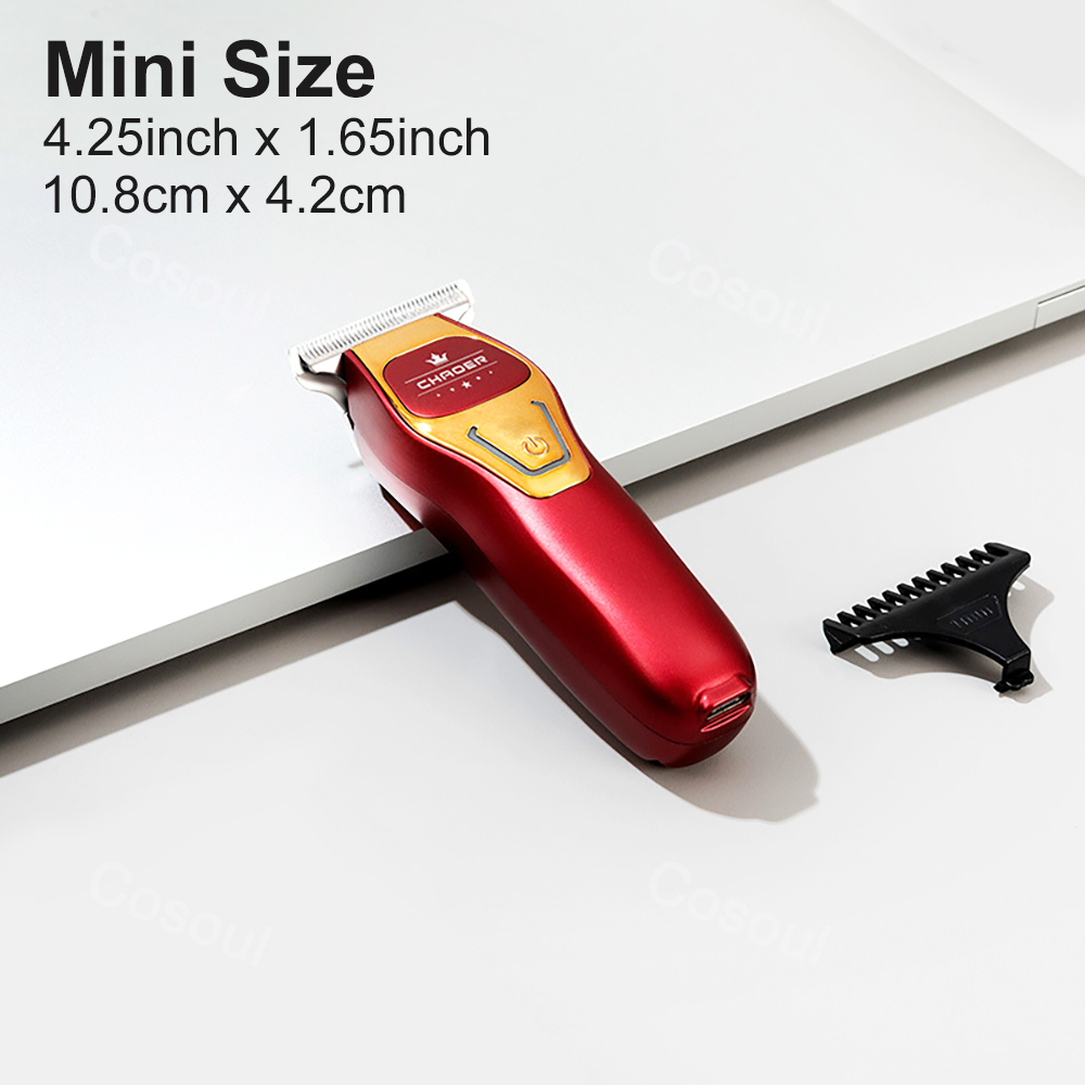 ผมTrimmer ClipperผมแบบพกพาMiniตัดผมเคราTrimmer Men Grooming Set