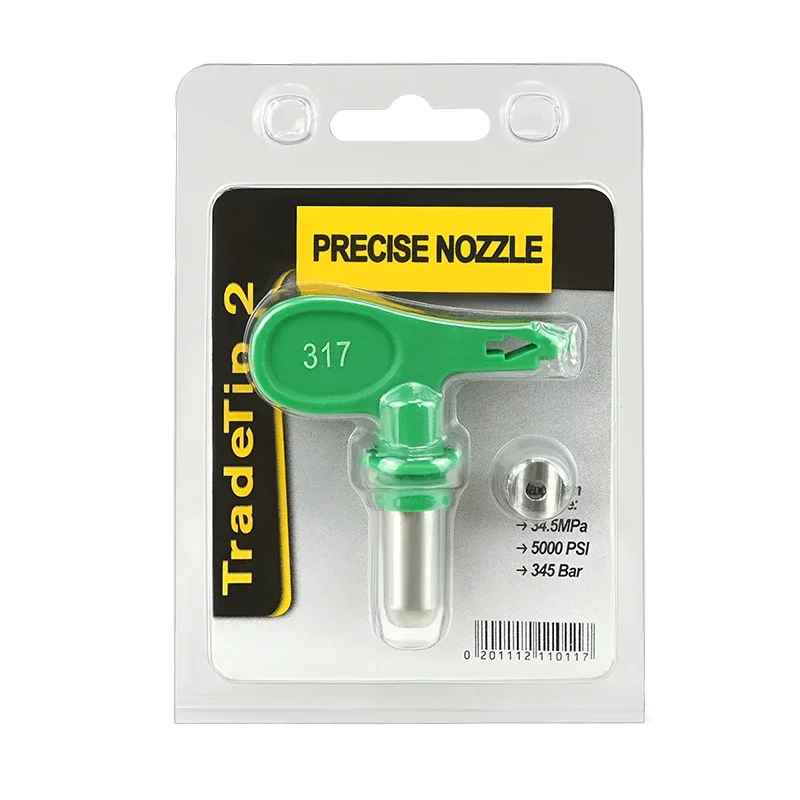 High Pressure 2-5 Series Airless Tips Nozzle with 7-8 Nozzle Guard For Titan Wagner Airless Paint Spray Sprayer Pating Tools