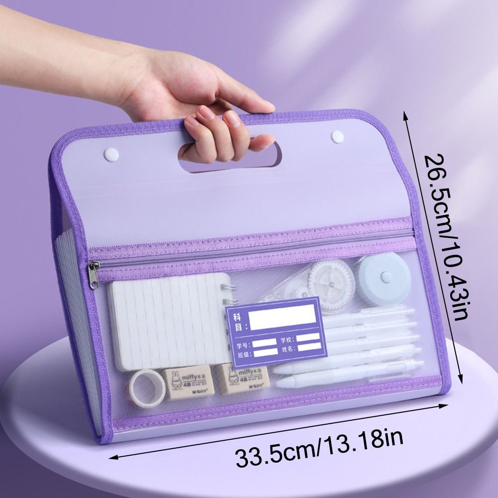 Папка-конверт непромокаемая вместимая для документов А4