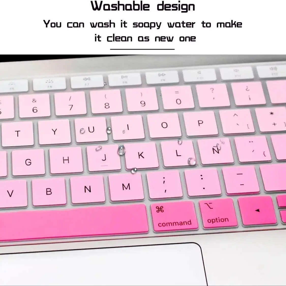 Spanish Keyboard Cover for MacBook Air 13.6 15.3 inch A2681 A2941 A2337 M3 M2 M1 Pro14" 16" A2442 A2779 A2918 A2992 A2485 A2991