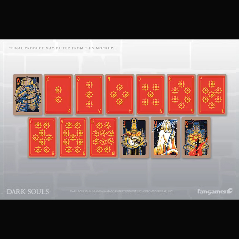 ไพ่โป๊กเกอร์ Dark Souls - ไพ่ 52 ใบที่สมบูรณ์แบบสําหรับการเล่นโป๊กเกอร์ แบล็คแจ็ค บิ๊ก 2 และเกมไพ่อื่น ๆ