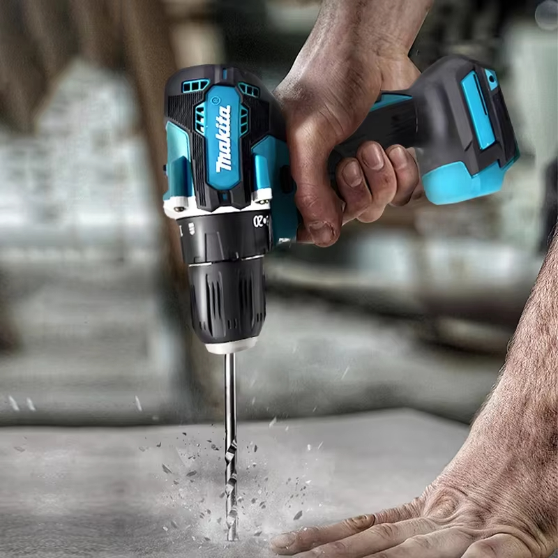 Makita Originale DDF487 Trapano avvitatore a batteria Cacciavite a percussione elettrico senza spazzole 18V Utensile elettrico ricaricabile