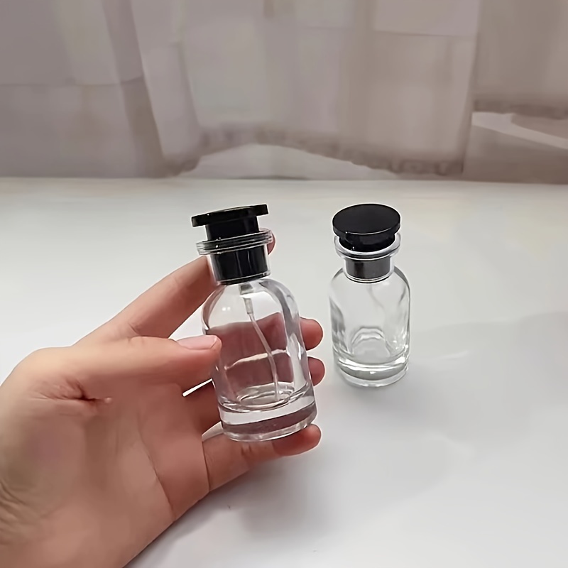 香水瓶スプレー,ハイエンドガラス,ポータブル,旅行用,空の容器,30ml, 1個,5個