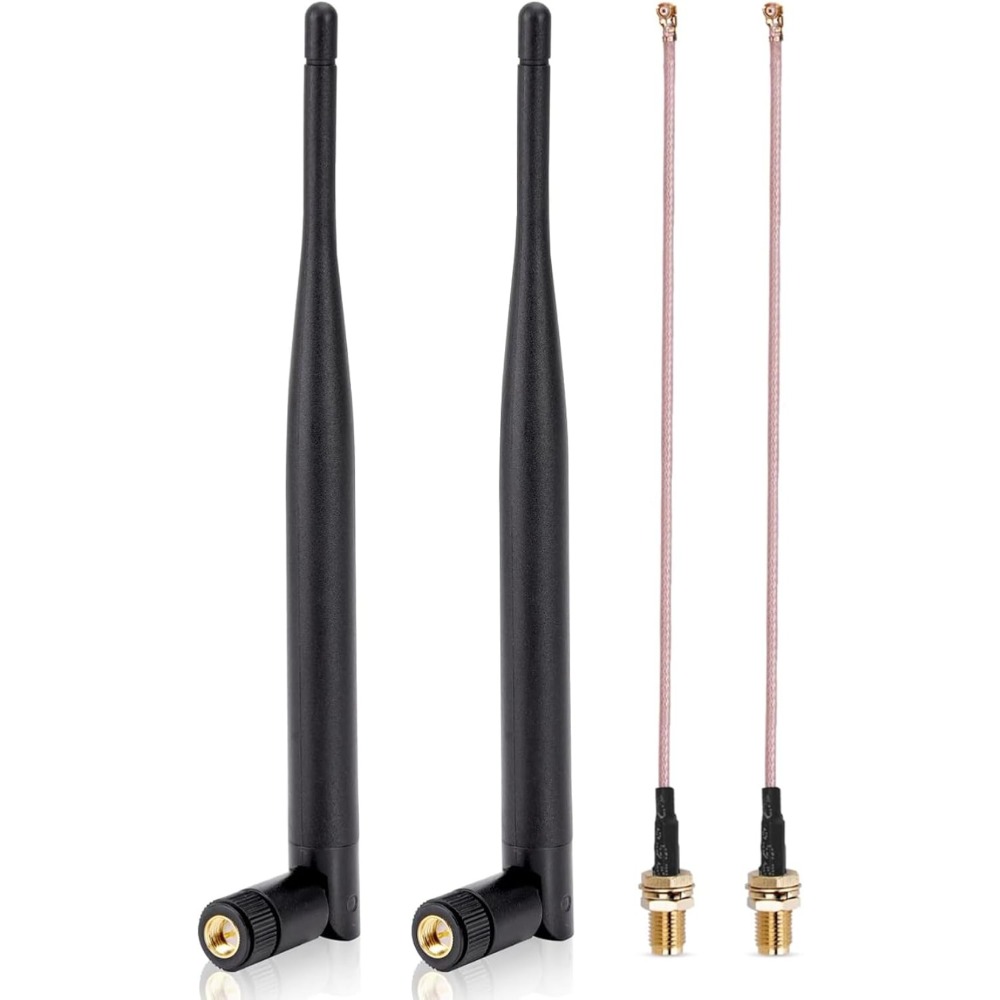 Antena LoRa de 868MHz y 915MHz ganancia omnidireccional SMA macho LoraWan GSM antena para placa LoRA ESP32 LoRa OLED Cable adaptador de 15cm
