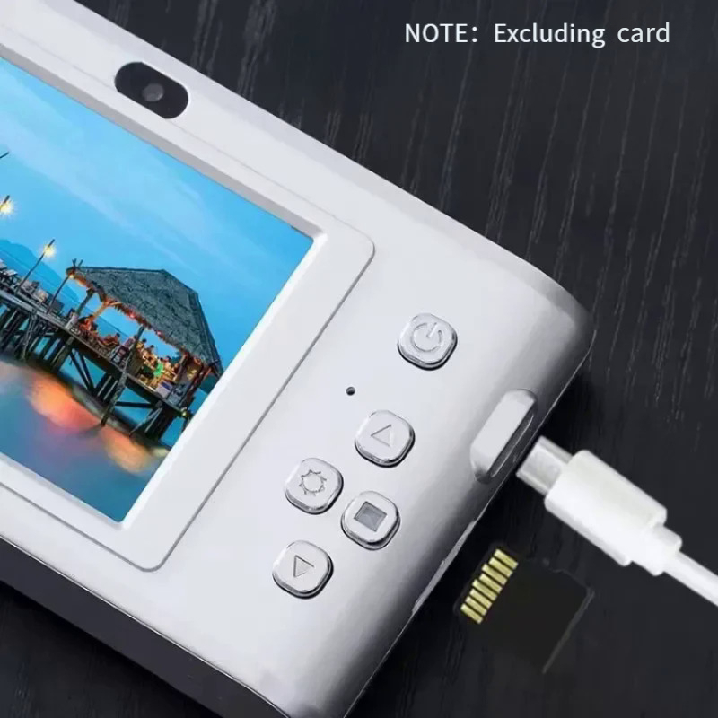 子供向けデジタルトラベルカメラ,4K,セルフィーカメラ,50メガピクセル,HDズーム,写真,2.4インチ画面,エントリーレベル,レトロキャンパスミニカメラ