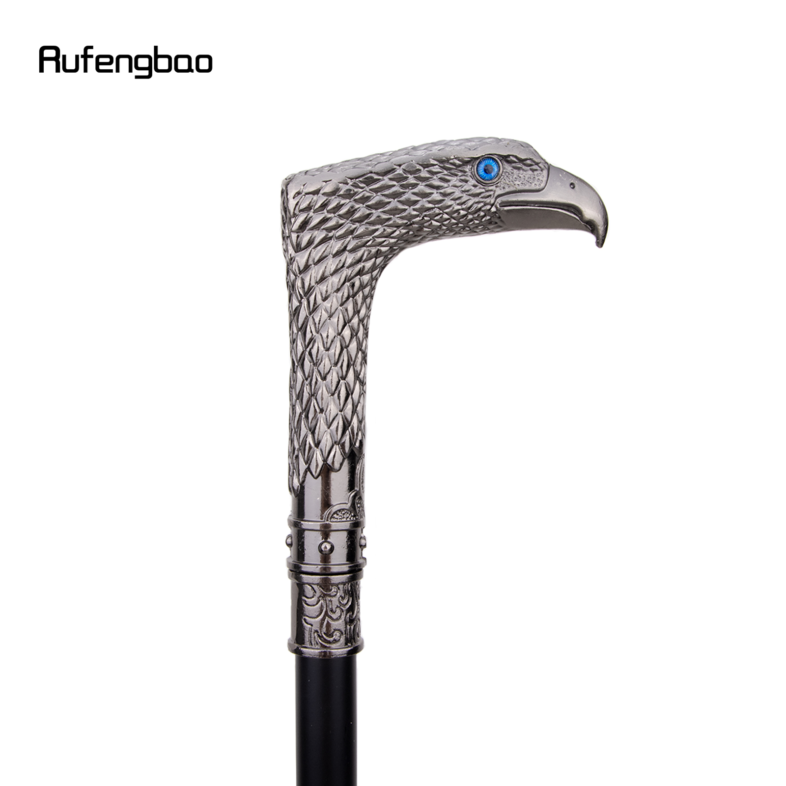 Blue Eye Eagle แฟชั่นเดิน Stick ตกแต่ง Stick Cosplay Vintage Party แฟชั่นเดิน Cane Crosier 93 ซม