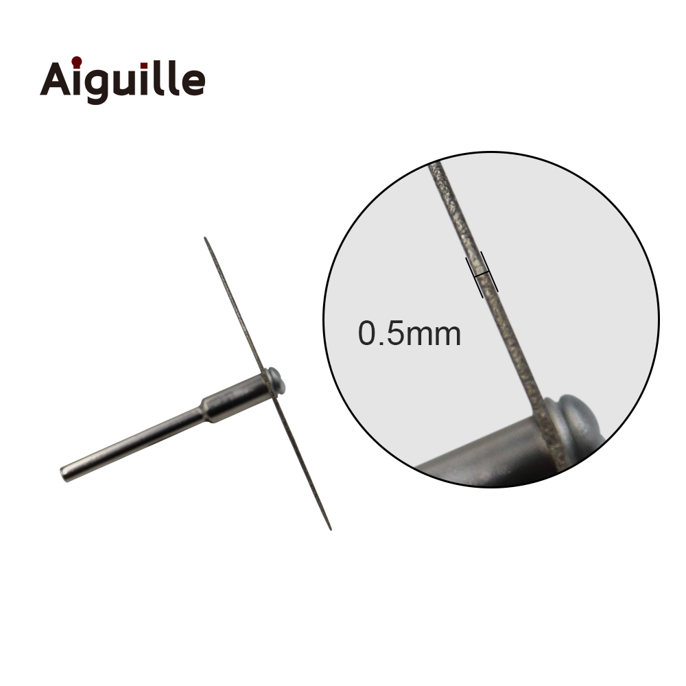 ダイヤモンドソーブレード,10ピース/パックmm,カッティングブレード3mm,20/25/30/35/40/50mm,小さなカッティングビット