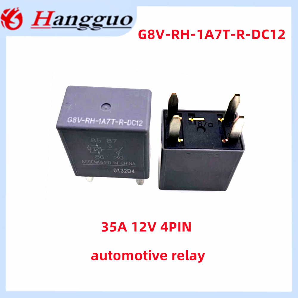 1-10 Teile/los Original Relais: G8V-RH-1C7T-R-DC12 G8V-RH-1A7T-R-DC12 12V 35A 12VDC 5pins 4PIN Umwandlung Automotive relais