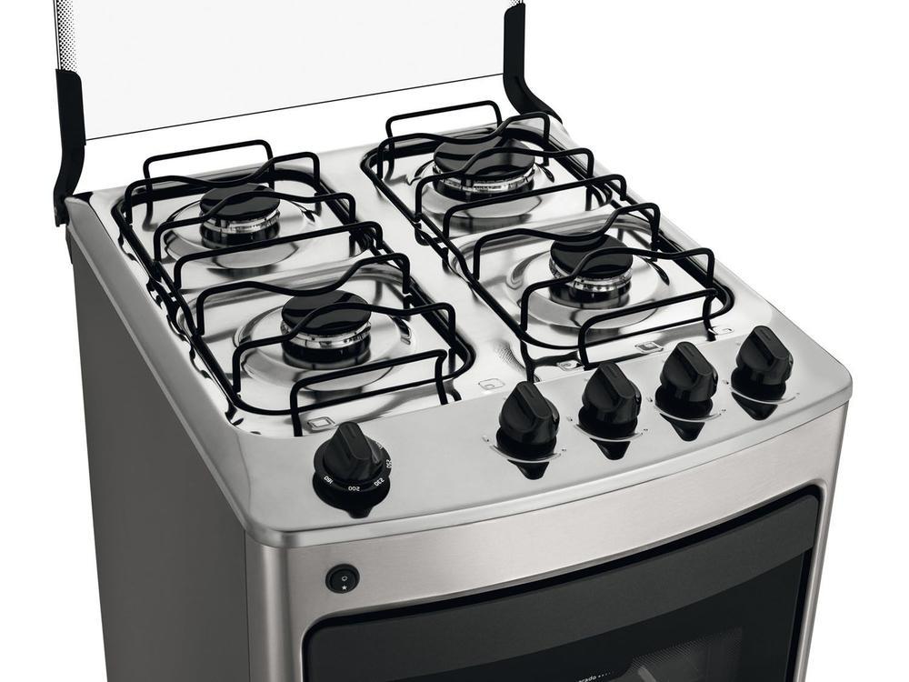 Fogão 4 Bocas Consul Inox CFO4NARUNA - Bivolt