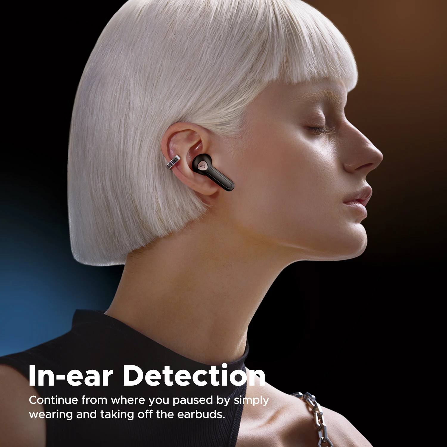 SoundPEATS Air3 Deluxe HS Auriculares inalámbricos Audio de alta resolución Auriculares Bluetooth con LDAC, controlador grande de 14,2 mm, detección intrauditiva