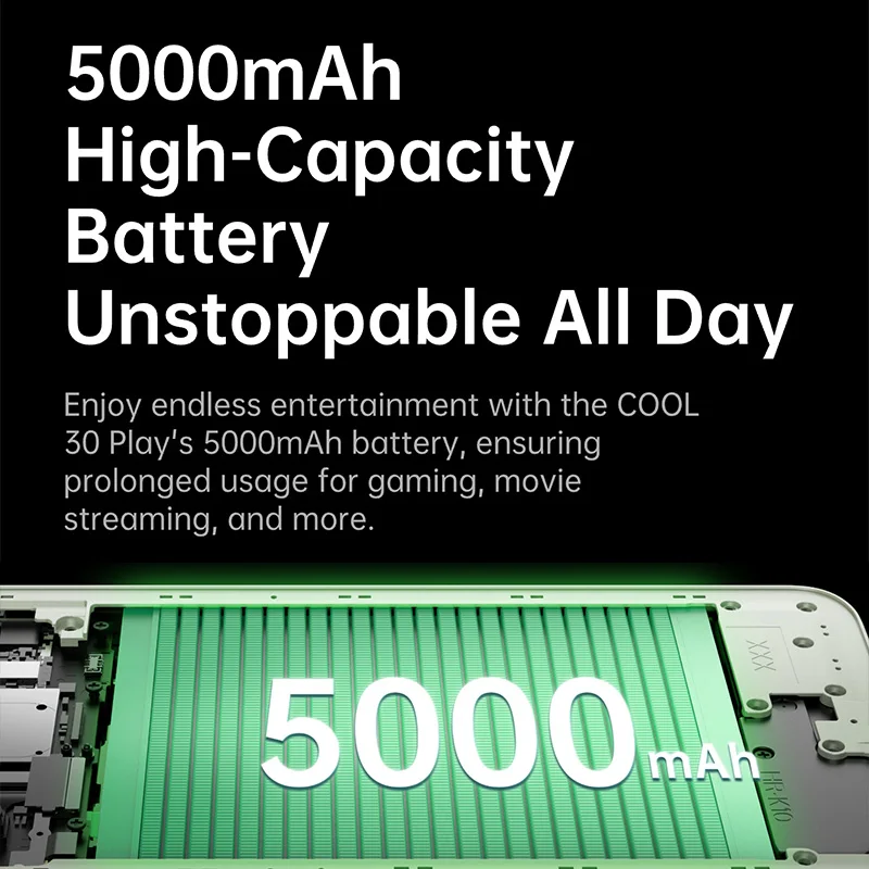 Global Version coolpad COOL 30 Play Smartphone NFC 6.79" HD+ 90Hz Punch-Hole Screen Helio G99 64MP Triple Camera 5000mAh Battery