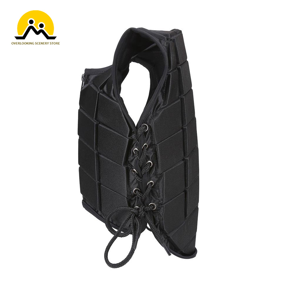 Reiten Weste Eva Dicken Schutzhülle Weste Für Kinder Im Freien Sicherheit Reiten Reit Weste Kinder Reit Ausrüstung