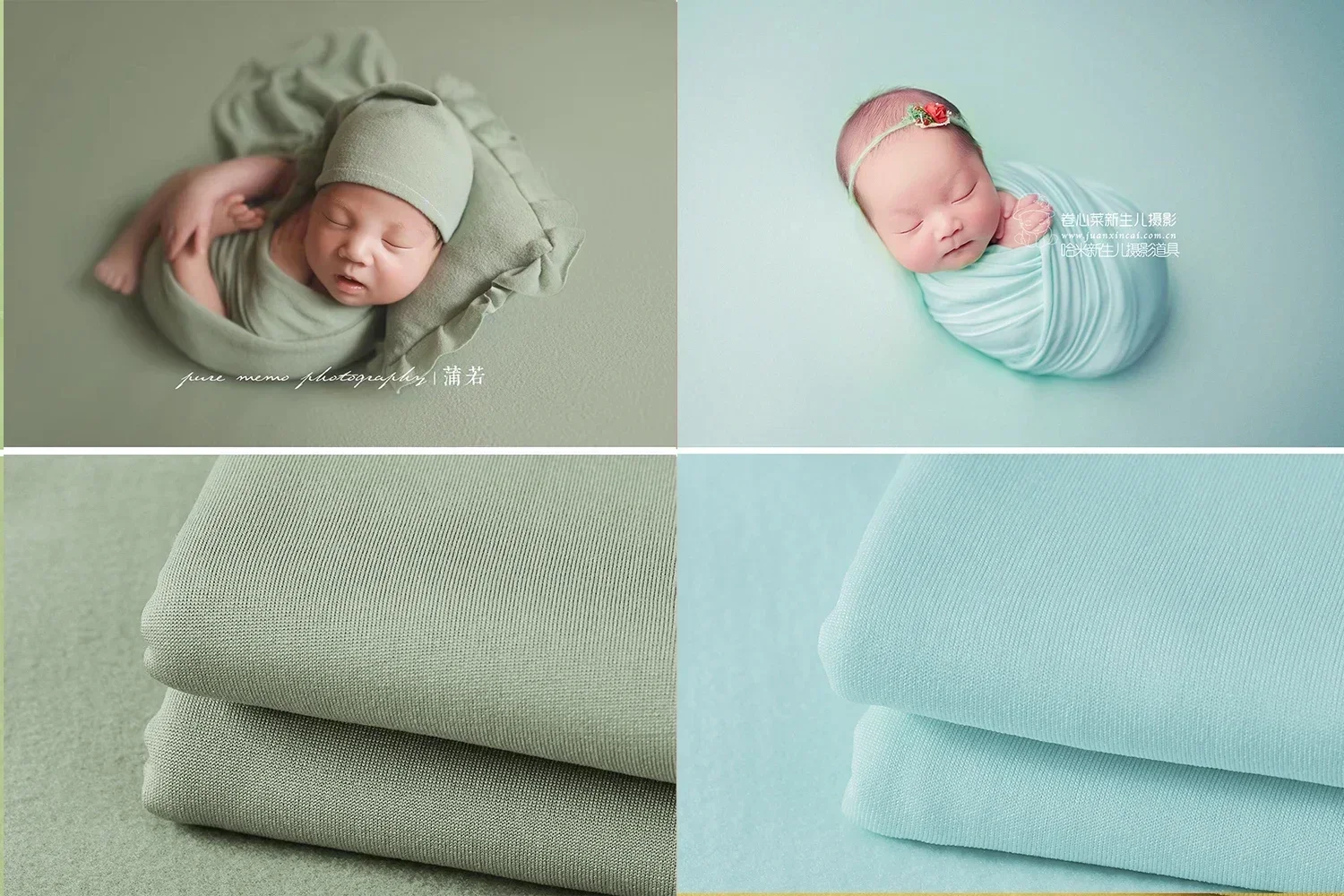ผ้าสําหรับทารกแรกเกิดฉากหลัง Bean Bag Photo Props Layering ฉากหลังยืด Photoshoot Wraps ยิงสตูดิโอ
