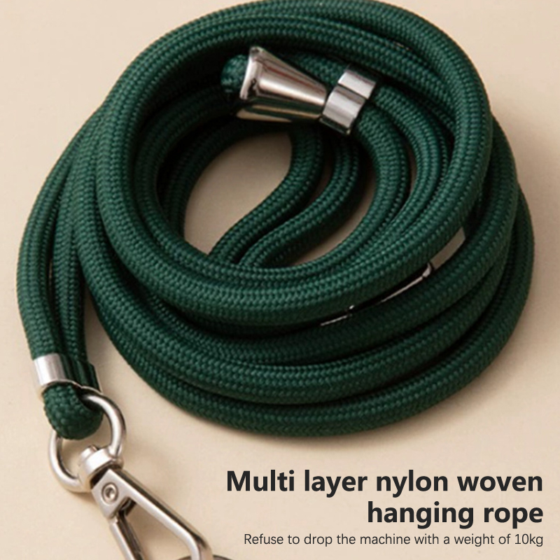 Cordón cruzado para collar, correa Universal para ajuste de teléfono móvil, cuerda colgante larga con Clip, cordón antipérdida, 1 Uds.