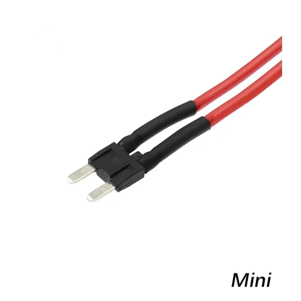 Car Dual line Simple Fuse Power Socket Standard Mini Micro 2 12V 24V Fuse Box Socket Non Destructive Modification Line