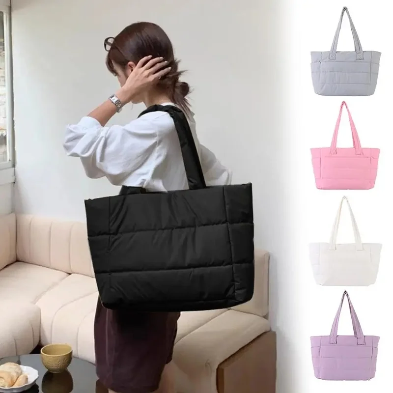 Nova grande capacidade sacola versátil bolsa para mulheres saco de viagem mensageiro bolsa de ombro vários bolsos saco múmia