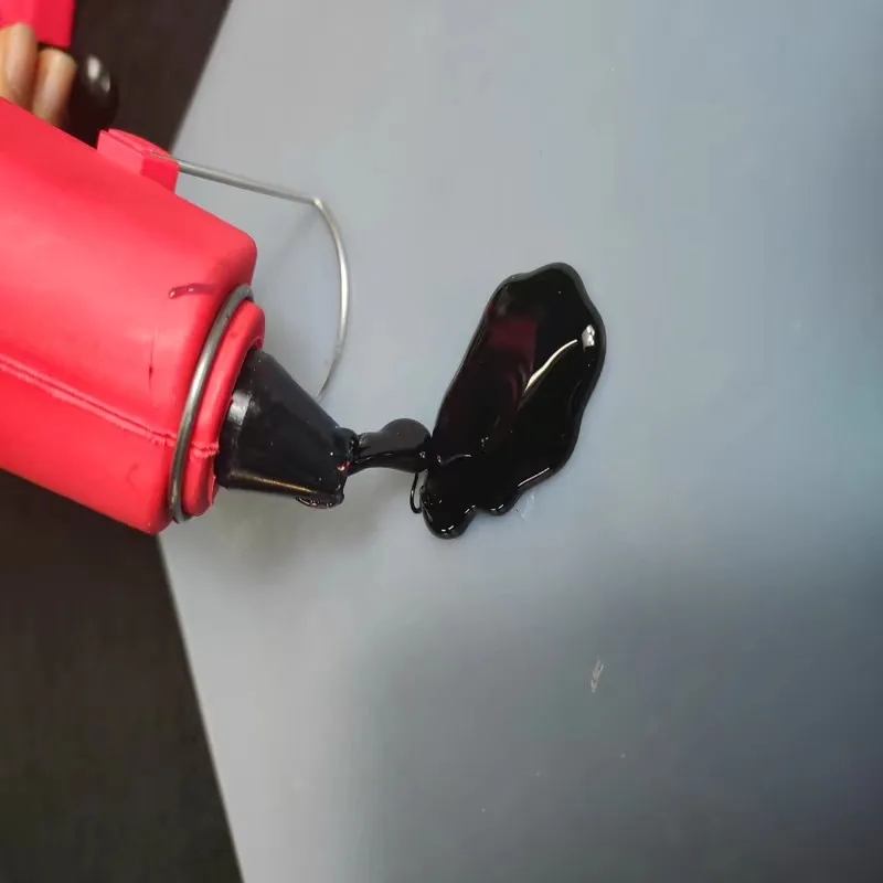 Barras de pegamento caliente negro, barras de pegamento termofusible, herramienta de reparación de abolladuras, adhesivo termofusible de color EVA para manualidades de coche, reparaciones generales