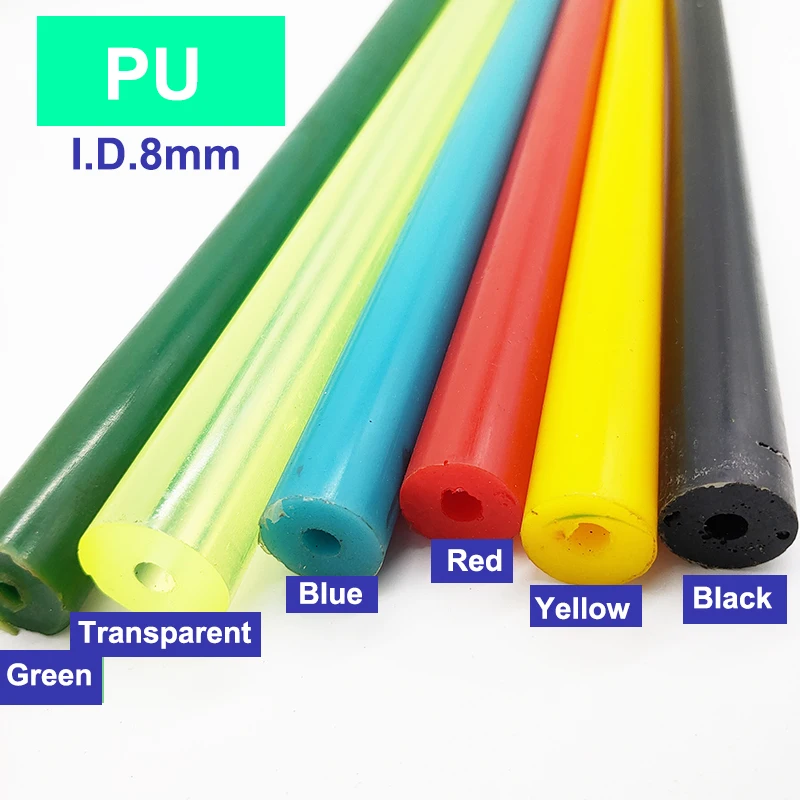 Länge 50cm hohl i. d.8mm bunte Pu-Stangen Polyurethan-Sticks