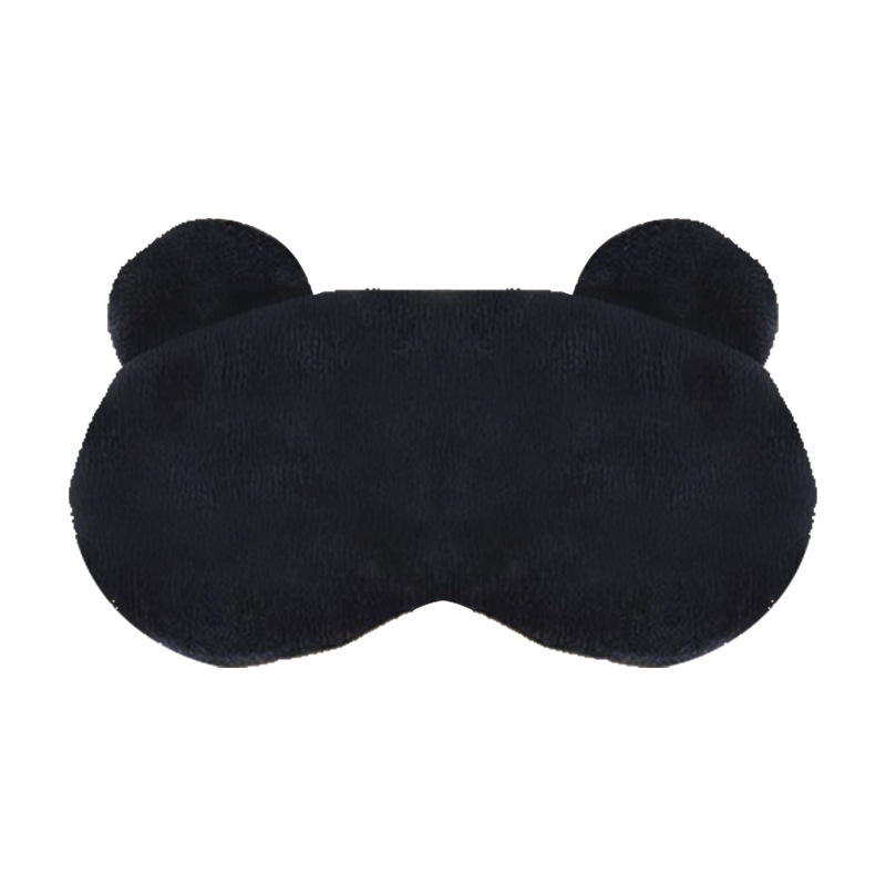 Máscara para dormir con los ojos vendados para dormir, máscaras suaves de felpa para los ojos, cubierta para el ojo de gato, máscara de felpa, parche para el ojo, cubierta para los ojos para la salud y la siesta