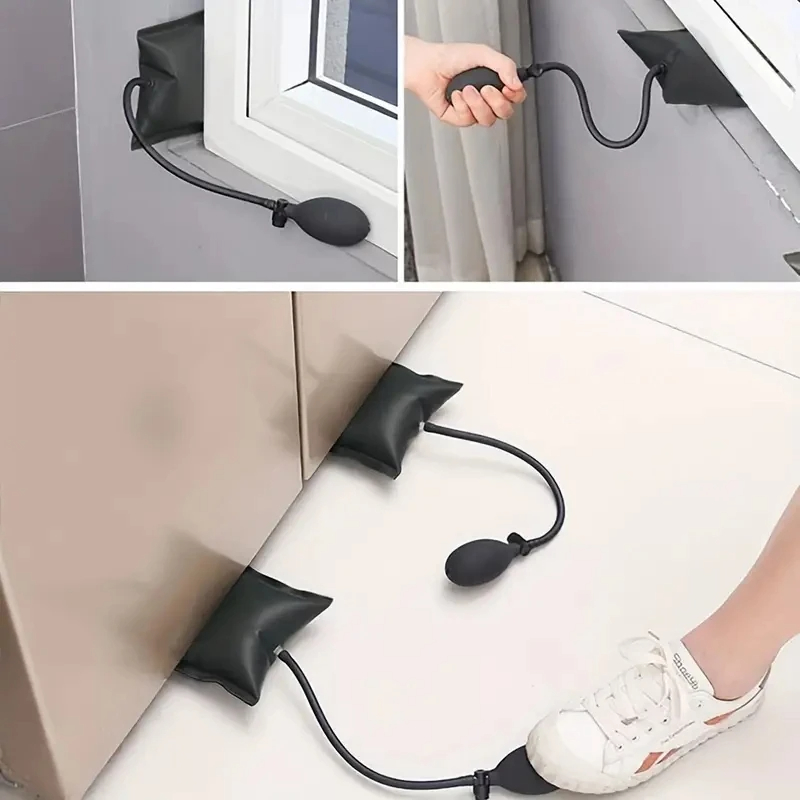 Bomba de aire, cojín de cuña, instalación de reparación de ventana de puerta de coche, posicionamiento, cuña de aire automática, bloqueo de Airbag, juego de selección, abridor, herramienta de desbloqueo