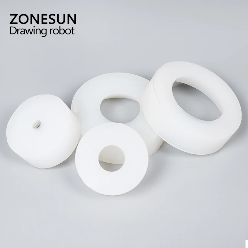 Zonesun Nắp Vặn Vít Chuck, Nắp Chai Adoptor Của Đóng Nắp Máy, Silicone Gắn Mũ Chuck, 10-50 Mm, Chống Mài Mòn