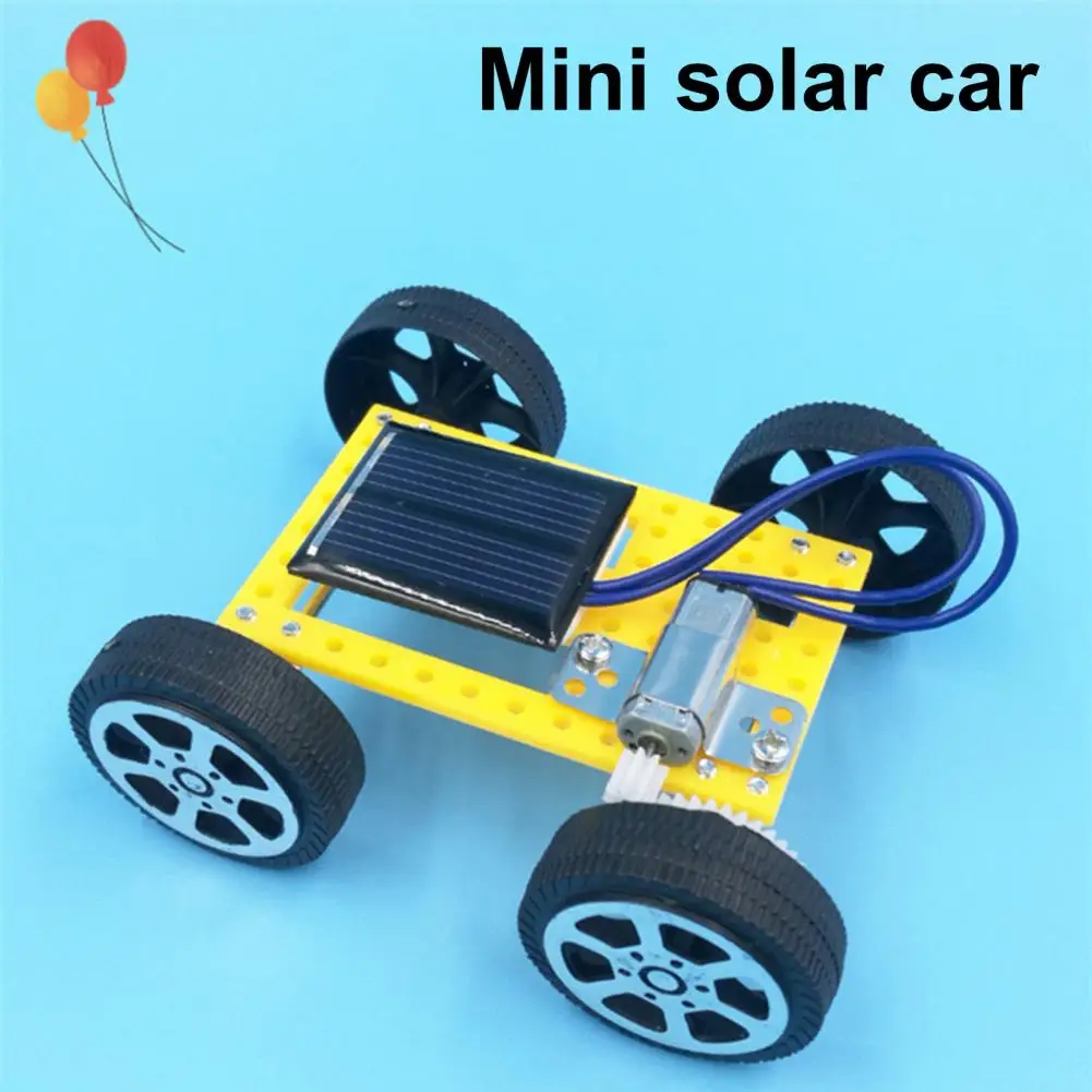 Physics Solar Power Toy Kid safe Teamwork Ability Plastic Educational Projects Solar Kit Teaching
